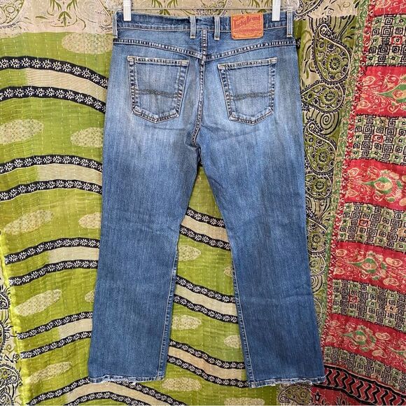 Y2K Lucky Brand Distressed Easy Rider Bootcut Jeans Size 6 - Picture 9 of 16
